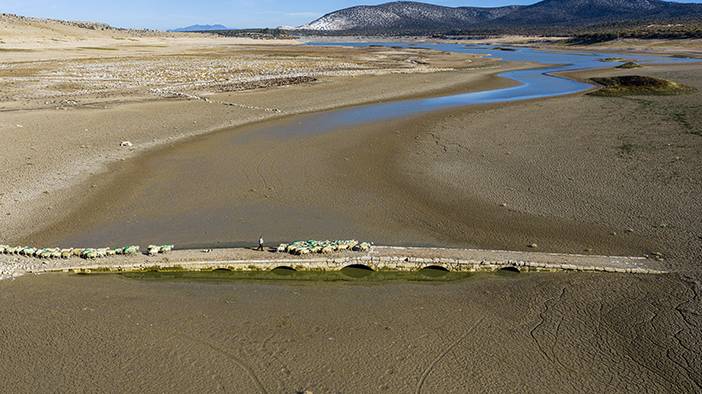 Konya'da sular altında kalmıştı! 11 gözlü köprü yeniden ortaya çıktı 5